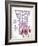 Column & Flower B-Gwendolyn Babbitt-Framed Art Print