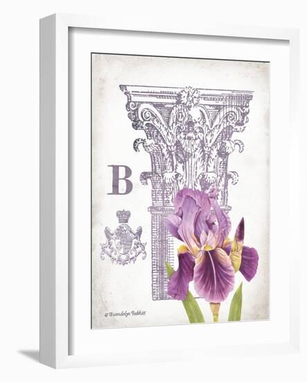 Column & Flower B-Gwendolyn Babbitt-Framed Art Print