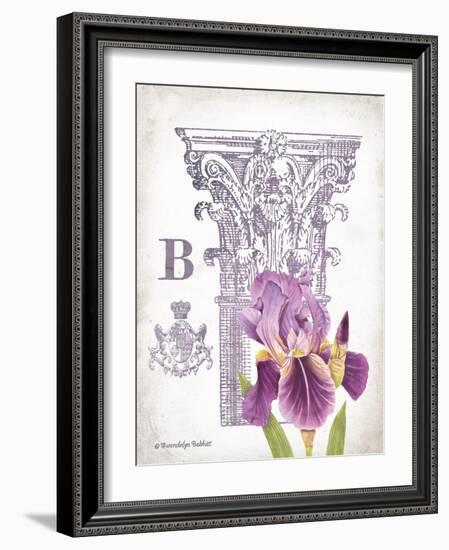 Column & Flower B-Gwendolyn Babbitt-Framed Art Print