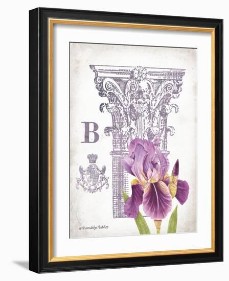 Column & Flower B-Gwendolyn Babbitt-Framed Art Print