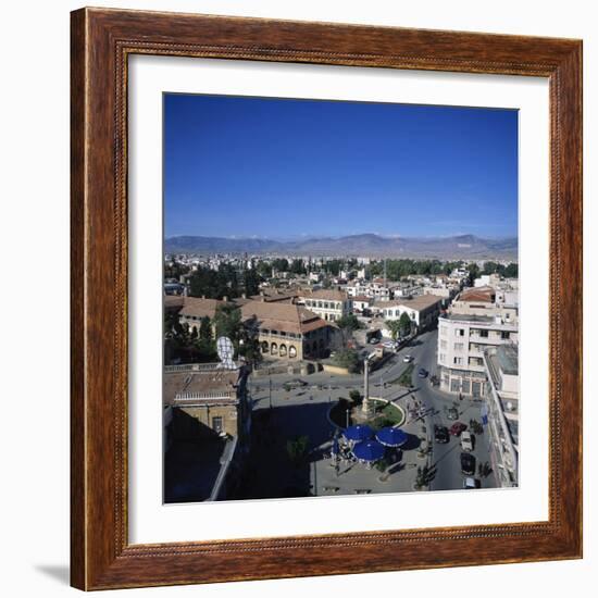 Column from Ancient Salamis Put Up by Venetians in 1489, Ataturk Square, Nicosia, North Cyprus-Christopher Rennie-Framed Photographic Print