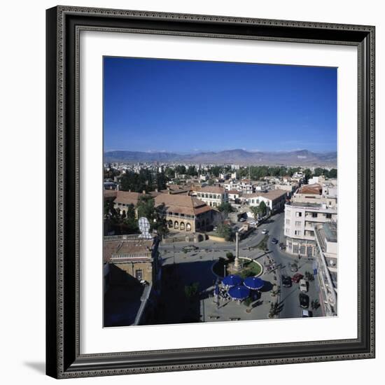 Column from Ancient Salamis Put Up by Venetians in 1489, Ataturk Square, Nicosia, North Cyprus-Christopher Rennie-Framed Photographic Print