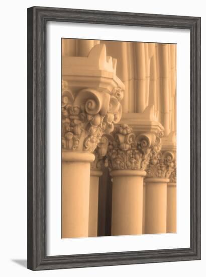 Column III-Marina Drasnin Gilboa-Framed Art Print