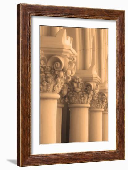 Column III-Marina Drasnin Gilboa-Framed Art Print