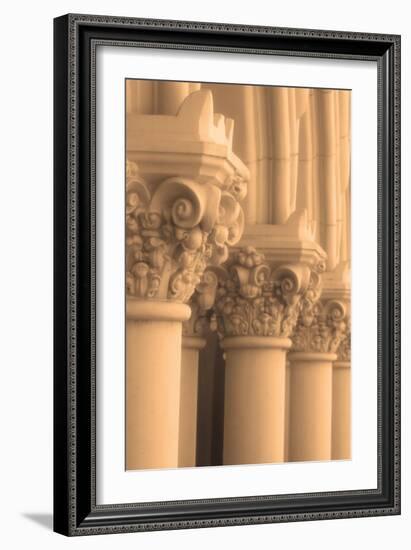 Column III-Marina Drasnin Gilboa-Framed Art Print