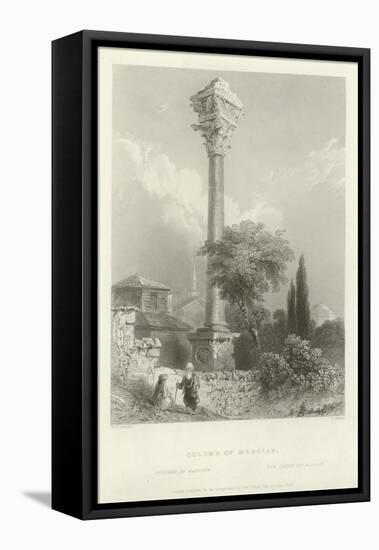 Column of Marcian, Constantinople, 1839-Henry Adlard-Framed Premier Image Canvas