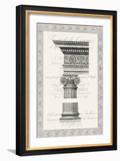 Column Overlay II-Vision Studio-Framed Art Print