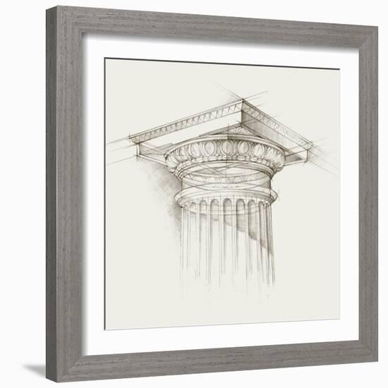 Column Schematic I-Ethan Harper-Framed Premium Giclee Print