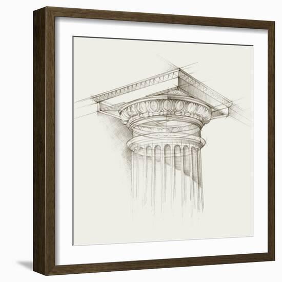 Column Schematic I-Ethan Harper-Framed Premium Giclee Print