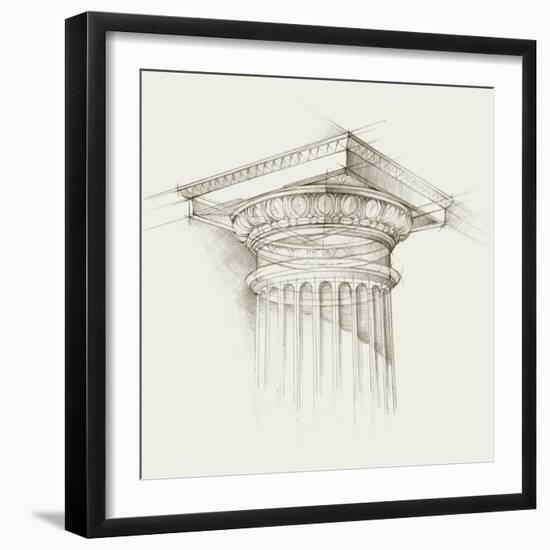 Column Schematic I-Ethan Harper-Framed Premium Giclee Print