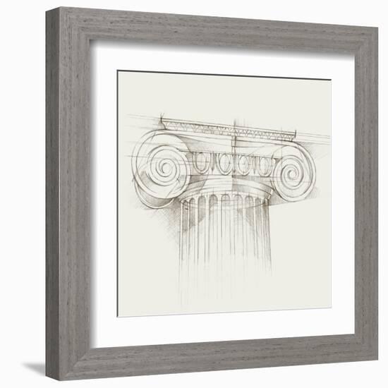 Column Schematic III-Ethan Harper-Framed Art Print