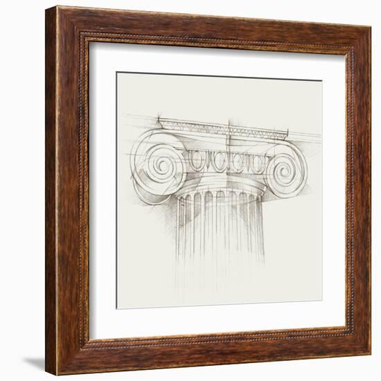 Column Schematic III-Ethan Harper-Framed Art Print