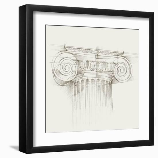 Column Schematic III-Ethan Harper-Framed Art Print