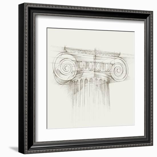 Column Schematic III-Ethan Harper-Framed Art Print