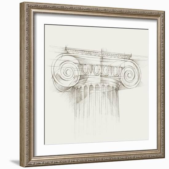 Column Schematic III-Ethan Harper-Framed Art Print