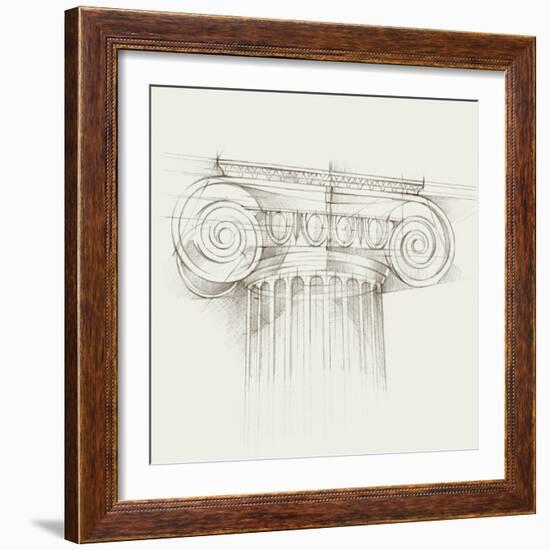 Column Schematic III-Ethan Harper-Framed Art Print