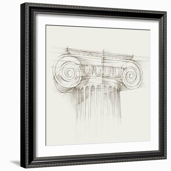 Column Schematic III-Ethan Harper-Framed Art Print