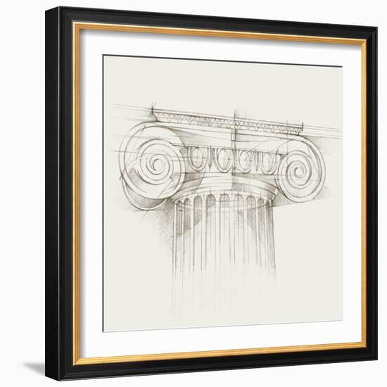 Column Schematic III-Ethan Harper-Framed Art Print