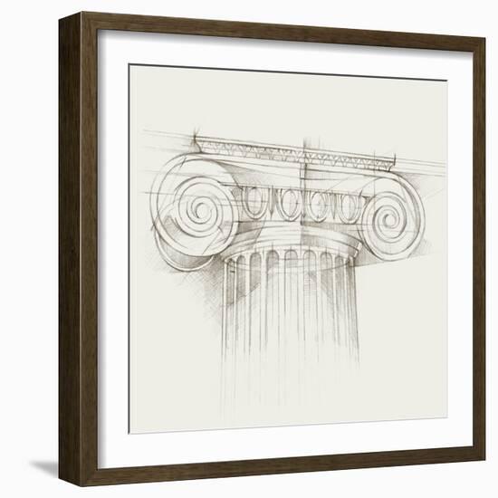 Column Schematic III-Ethan Harper-Framed Premium Giclee Print