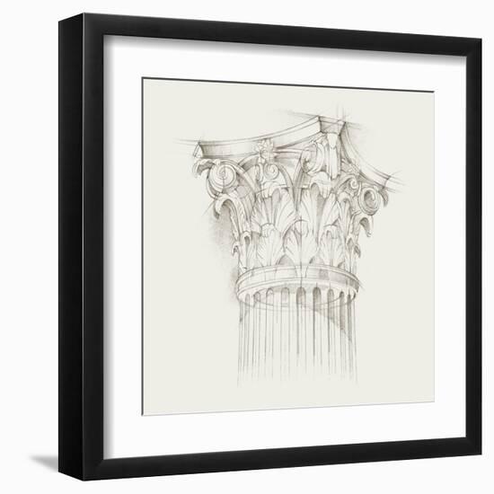 Column Schematic IV-Ethan Harper-Framed Art Print