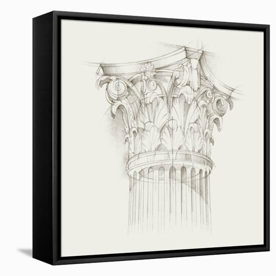 Column Schematic IV-Ethan Harper-Framed Stretched Canvas