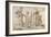 Columniated Ruins of the Temple of Minerva-Sebastian Vrancx-Framed Giclee Print