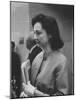 Columnist Dorothy Kilgallen Covering the Finch Murder Trial-Ralph Crane-Mounted Photographic Print