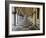 Columns and Archways Along Patterned Passageway at the Doge's Palace, Venice, Italy-Dennis Flaherty-Framed Photographic Print