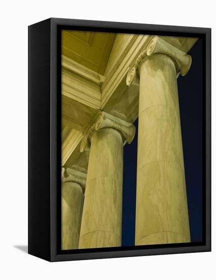 Columns at Jefferson Memorial-Rudy Sulgan-Framed Premier Image Canvas