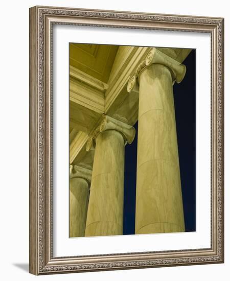 Columns at Jefferson Memorial-Rudy Sulgan-Framed Photographic Print