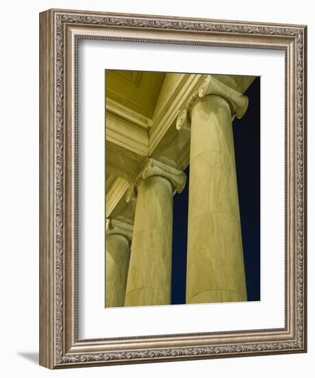 Columns at Jefferson Memorial-Rudy Sulgan-Framed Photographic Print