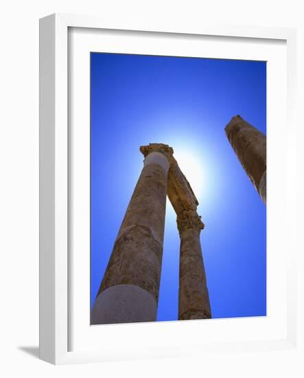 Columns Blocking Sun-Robert Landau-Framed Photographic Print