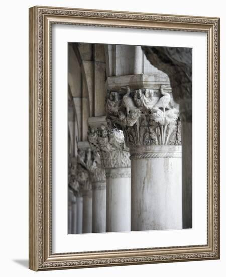 Columns of the Doge's Palace-Tom Grill-Framed Photographic Print