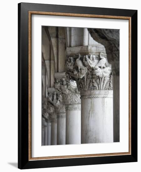 Columns of the Doge's Palace-Tom Grill-Framed Photographic Print