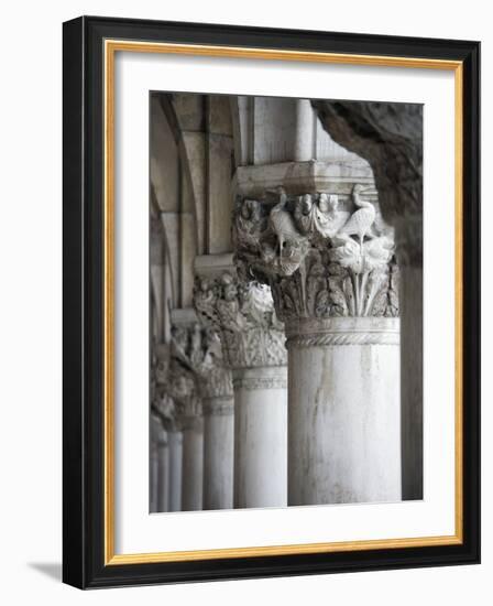 Columns of the Doge's Palace-Tom Grill-Framed Photographic Print