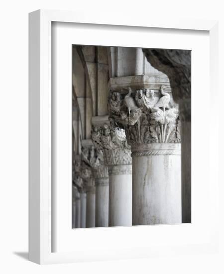 Columns of the Doge's Palace-Tom Grill-Framed Photographic Print