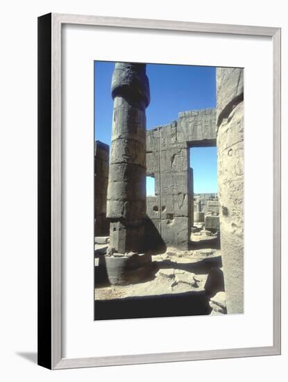 Columns, Temple of Amun, Karnak, Egypt-CM Dixon-Framed Photographic Print