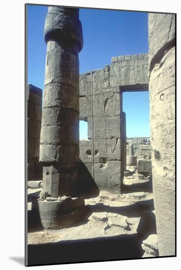 Columns, Temple of Amun, Karnak, Egypt-CM Dixon-Mounted Photographic Print