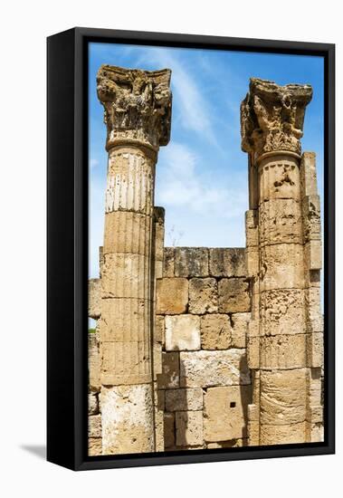 Columns, Tunisia-Nico Tondini-Framed Premier Image Canvas