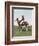 Comanche Brave, Fort Reno, Indian Territory-Frederic Remington-Framed Premium Giclee Print