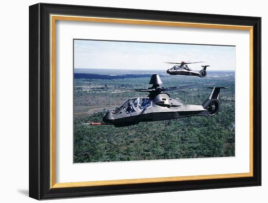 Comanche flight-test prototype-null-Framed Art Print