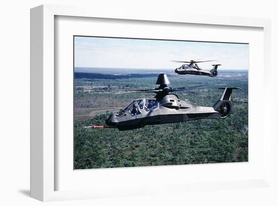 Comanche flight-test prototype-null-Framed Art Print