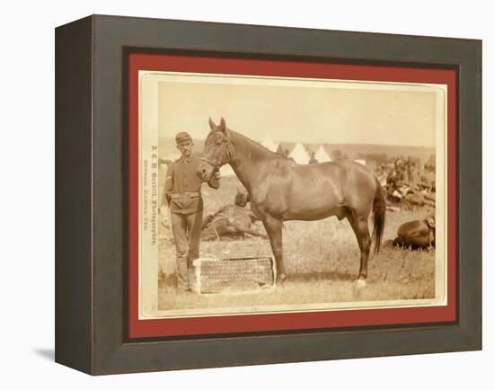 Comanche-John C. H. Grabill-Framed Premier Image Canvas