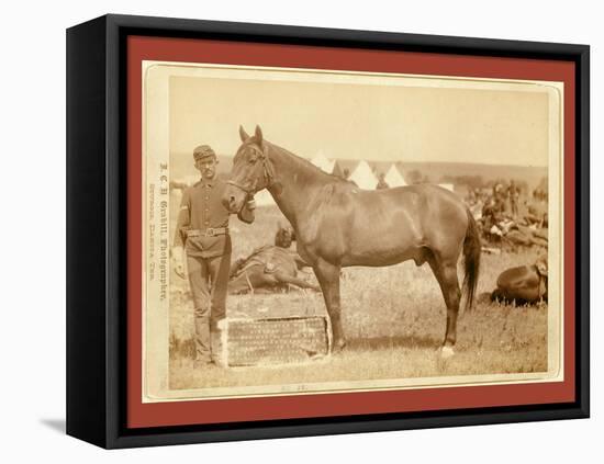 Comanche-John C. H. Grabill-Framed Premier Image Canvas