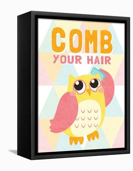Comb your Hair-SD Graphics Studio-Framed Stretched Canvas