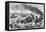 Combat Between Roman and Veneti Vessels, Loire River, 56 BC (1882-188)-Dietrich-Framed Premier Image Canvas