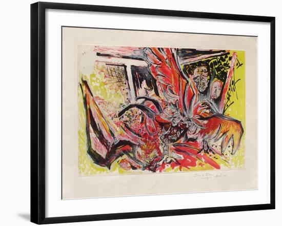 Combat de coqs-Edouard Pignon-Framed Limited Edition