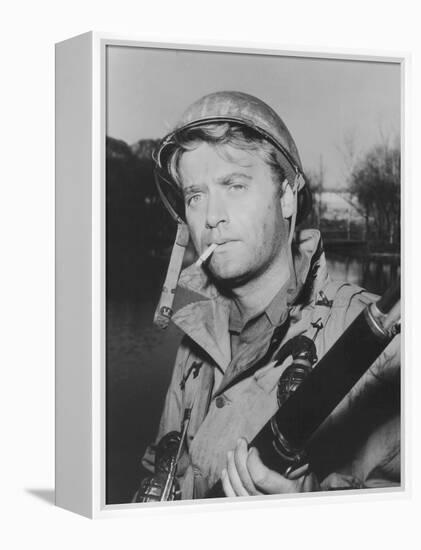 Combat!, Vic Morrow, 1962-1967-null-Framed Stretched Canvas