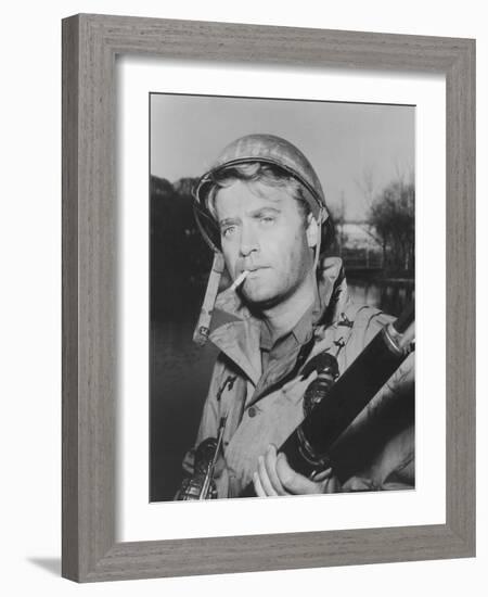 Combat!, Vic Morrow, 1962-1967-null-Framed Premium Photographic Print