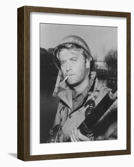 Combat!, Vic Morrow, 1962-1967-null-Framed Premium Photographic Print